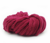 Fil épais super doux, 100 polyester, pour tricoter à la main, 10 pièces, 7mm