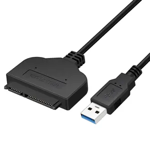 Cavo adattatore per disco rigido esterno SATA USB 3.0 cavo adattatore da SATA a USB per supporto HDD SSD da 2.5 pollici UASP
