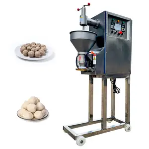 Automatic Manufacture Small Mini Stuffed Chicken Beef Fish Meat Ball Fishball Form Maker Meatball Make Machine