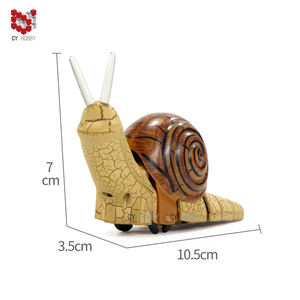 Jouet escargot électrique en plastique télécommandé infrarouge avec fonction 'Suivez-moi', portée de 10 m, autonomie de 20 minutes, prêt à l'emploi - Product Image 6