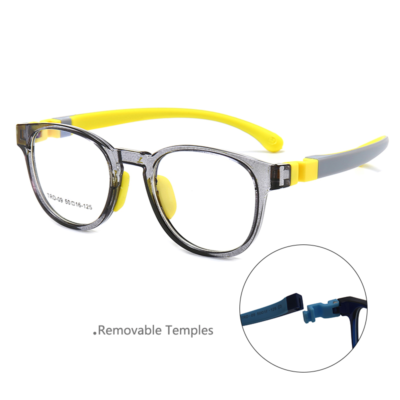 Гибкие детские зеленые Оправы для детей, очки с блокировкой синего света, оптовая продажа из Китая