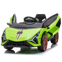 Voiture électrique pour enfants, voiture à quatre roues motrices pour garçons et filles, avec télécommande, voiture jouet sur laquelle le bébé peut s'asseoir