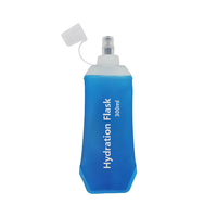 Gourde souple 350 ml 500 ml 17 oz pour la course à pied, la randonnée et le marathon