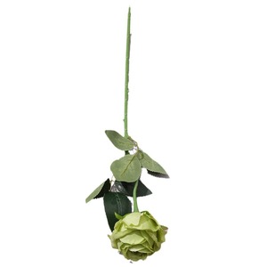 Bouquet de fleurs artificielles Yixuan, rose unique réaliste en soie, pour décoration de mariage - Product Image 5