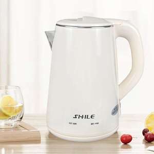 1.8L thép không gỉ Ấm đun nước điện với 360 ° xoay cơ sở di động cho nhanh nước sưởi ấm & giữ ấm 220V để sử dụng nhà - Product Image 4