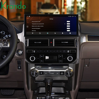 Écran Android Auto Carplay Krando 12,3 pouces pour LEXUS GX400 GX460 2010-2019, autoradio GPS, système Android multimédia BT
