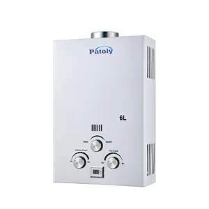 Nhà máy tùy chỉnh gas Geyser cho nhà Giá thấp và chất lượng cao gas Máy nước nóng máy nước nóng với LED hiển thị