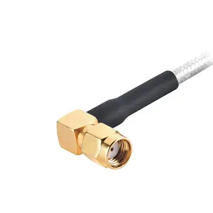 Conjunto de cabo conector macho Sma- à prova d'água RF coaxial N macho crimpagem Sma- macho crimpagem conectores conjunto de cabo