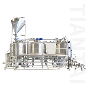 Tiantai 1000L steam two vessel craft micro brewery for sale, small brewery equipment