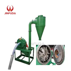 Small Corn Maize Self-priming Grain Grinder Machine Soybean Disk Hammer Mill Crushing Feed Grinder