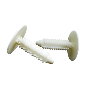 Clips en <span class=keywords><strong>plastique</strong></span> nylon en gros pour sapin de Noël, rivets pour sapin de Noël, rivets à enfoncer à nervures pour pare-chocs de voiture - Product Image 1