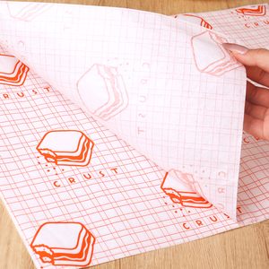 Papel Antigrasa Desechable Biodegradable Ecológico Personalizado de Grado Alimenticio para Sándwiches y <span class=keywords><strong>Hamburguesas</strong></span> - Product Image 1