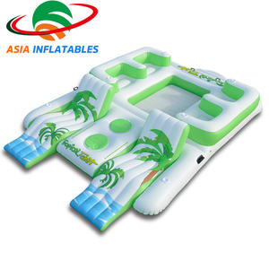 Radeau gonflable flottante pour natation, haute qualité, avec tente - Product Image 2