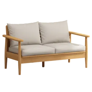 Bamboo 2 Seat Comfortable Sofa Modern Design Sofa Custom