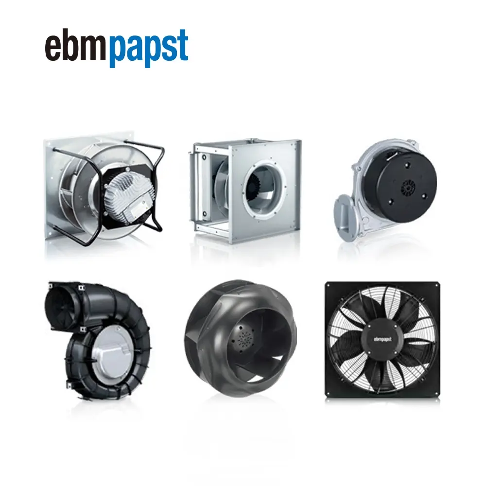 Ebmpapst 133-1000Mm 1500-28000m3/H Plug Fan Ec Centrifugaal Ventilator Authentieke Ahu Ec Fan