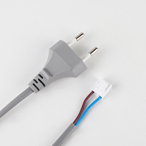 European Standard 250V 2.5A PVC Insulated Electrical Extension Power Cord 2 Pole 2 Pin Plug Home Appliance <strong>Computer</strong> <strong>Rubber</strong> IEC - Product Image 2
