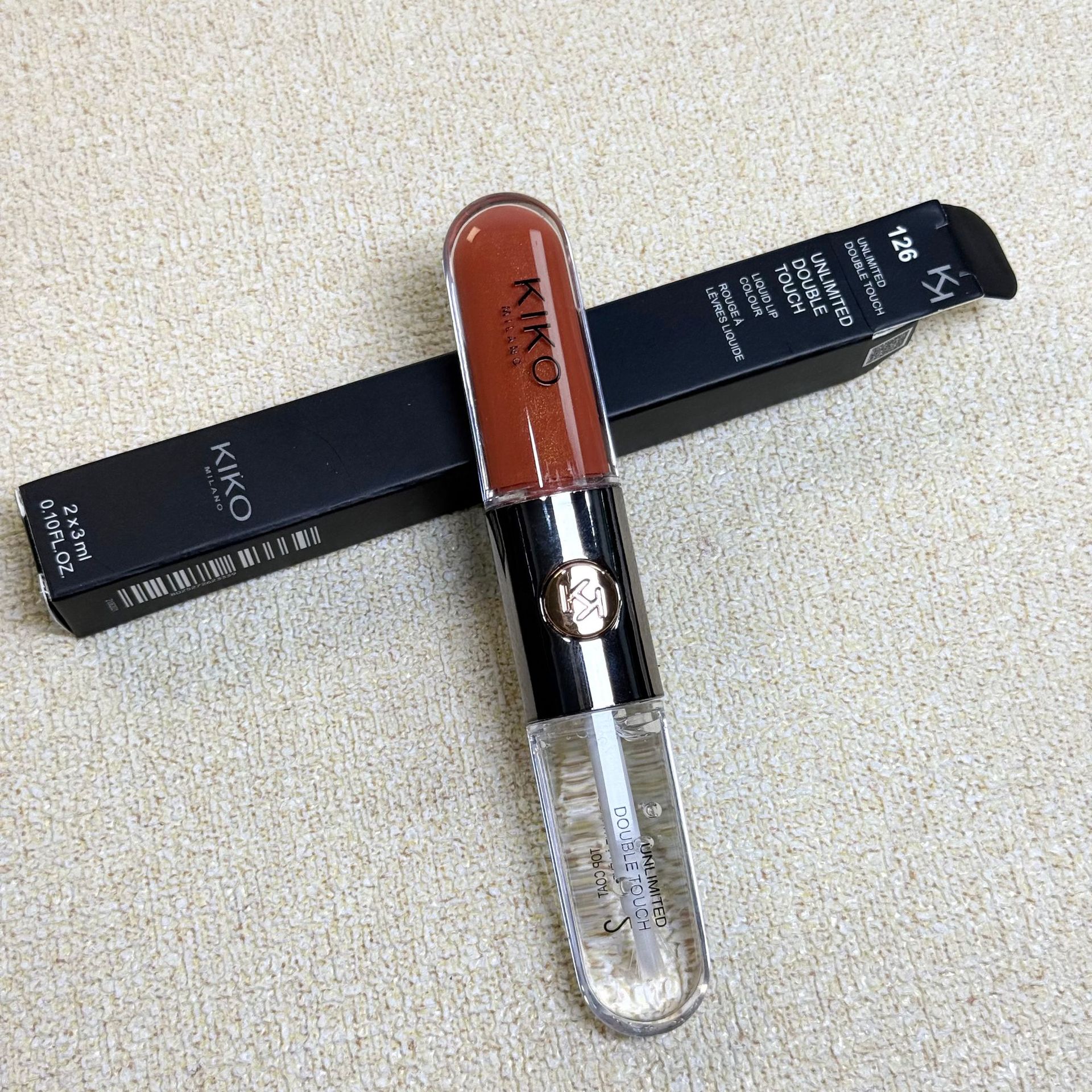 Kiko double vernis à lèvres-126