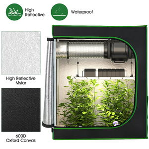 2025 Heißer Verkauf 45x45x80cm 600D 1680D <span class=keywords><strong>LED</strong></span> Growzelt für Cannabis, Gemüse, Rosen – Hydroponisches Pflanzenzelt – Kompakte Heim-Indoor Mini-<span class=keywords><strong>Growbox</strong></span> - Product Image 5