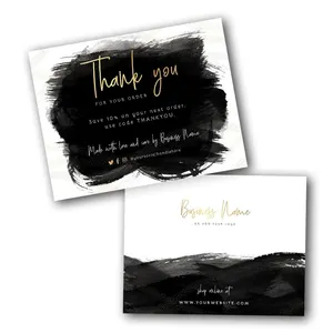 Cheap Price Professional Custom Printing Flat or fold Greeting Thank You Cards Gifts Certificate
