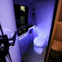 Kit d'aménagement intérieur de luxe Dingkong pour camping-car Sprinter, en cuir, portable et élégant |   Fabricant OEM sur mesure