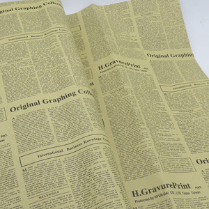 Papier d'emballage en pâte de bambou recyclable antistatique imprimé sur mesure pour l'emballage de cadeaux et de bougies - Product Image 2