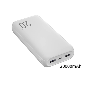 Batería Externa Portátil de 20000mAh con Capacidad Real, Salida Dual USB Tipo-C, LED, Cargador de Batería Externo para Teléfono, Venta al por Mayor de Fábrica - Product Image 6