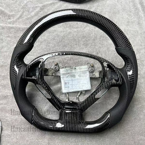 Vente en gros de <span class=keywords><strong>volant</strong></span> en cuir perforé en fibre de carbone pour Infiniti <span class=keywords><strong>G27</strong></span> G37 Accessoire de voiture de haute qualité bon marché - Product Image 2