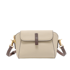 Bolso cruzado de cuero Pu para mujer, bolso de hombro a la moda, cierre de cremallera, forro de poliéster, impermeable, individual - Product Image 1