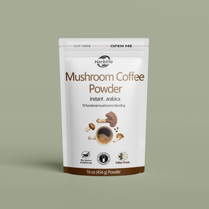 กาแฟผงเห็ดฉลากส่วนตัว OEM สูตรผสมตามสั่งเพื่อเสริมพลังงานและภูมิคุ้มกัน - Product Image 1