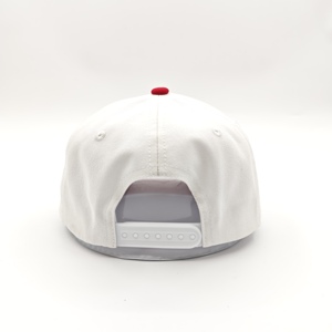 Casquette de baseball ajustable en tissu Oxford Dobby bicolore à 5 panneaux avec broderie 3D - Product Image 5