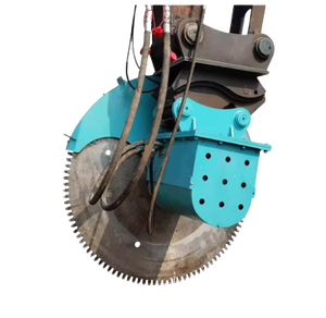 Scie à roche pour excavatrice bibo, machine à découper la roche, scie à disque pour béton - Product Image 1
