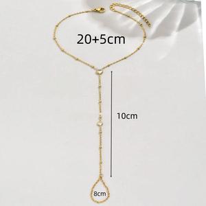 2025 प्रवृत्ति गैंडे की पैर की अंगूठी चेन एन्लेट ने महिलाओं के लिए समुद्र तट के गहने - Product Image 4