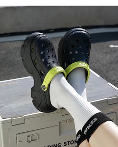 Nouvelles <span class=keywords><strong>mules</strong></span> et sabots compensés à talons hauts pour femmes, confortables avec semelle intérieure en EVA, légers et antidérapants, à bout fermé, pour l'été - Product Image 3
