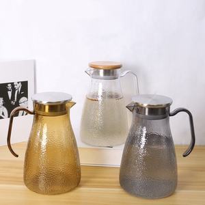 Bouilloire anti-chute Pc ménage grande capacité tasse eau froide tasse théière et bouilloire ensemble cruche d'eau en <span class=keywords><strong>verre</strong></span> avec ensemble de tasses - Product Image 3