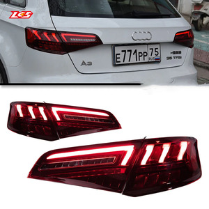 Nouveau <span class=keywords><strong>feu</strong></span> arrière LED LKS <span class=keywords><strong>de</strong></span> haute qualité pour <span class=keywords><strong>Audi</strong></span> <span class=keywords><strong>A3</strong></span> Sportback 2013-2019, clignotant dynamique, <span class=keywords><strong>feu</strong></span> stop arrière, marche arrière, 6000K, 6000 lumens - Product Image 1