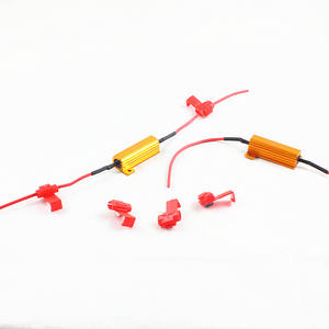 CAR-REFINE LED HID résistance de charge Canbus <span class=keywords><strong>décodeur</strong></span> 50W 6ohm Led Flash clignotant avertissement sans erreur annuleur LED résistance de charge - Product Image 5