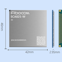 Fibocom SCA825 Module intelligent Kryo 585 CPU 15TOPS AI Power WiFi6 BT51 PCIe Caméra Solution de calcul de périphérie industrielle