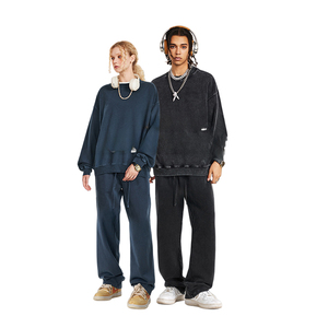 <span class=keywords><strong>Bangkok</strong></span> <span class=keywords><strong>Streetwear</strong></span> Herren für Hoodie Sweater 100% Baumwolle gewaschener Stehkragen Wintersport bekleidung Bekleidungs hersteller - Product Image 1