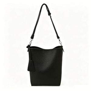 Oem Low Moq Custom Luxury Vegan Pu Leather <b>Handbag</b> For Women Minimalist Crossbody Bag Fashion Ladies Bucket Bag - Product Image 4