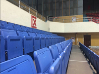 Chaise de stade pliable BLM6200, fixée directement au sol en béton, pour salle de sport, siège de stade