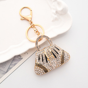 Nuovo Portachiavi alla Moda con Strass per Donne, Ciondolo di Lusso per Borse e Chiavi Auto, Piccolo Regalo Premium all'Ingrosso - Product Image 5