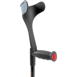 Stampelle Pieghevoli in Fibra di Carbonio (x2 pz), Ortopediche per Adulti Nere KMINA K10057 - Product Image 1