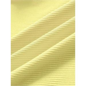 FOXA Débardeur pour femme avec broderie citron, col rond, sans manches, en tricot côtelé, en coton respirant - Product Image 2
