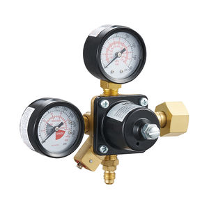 DICI fabrika toptan en çok satan Soda makinesi için pirinç <span class=keywords><strong>Co2</strong></span> regülatörü çift ölçer 7/16-20unf - Product Image 5