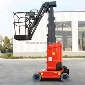 Mobile Telescopic <b>Work</b> <b>Platform</b> Electric Hydraulic 3.6m 4.8m 6m 8m Personnel Lifts Self-propelled Vertical Mast - Product Image 4