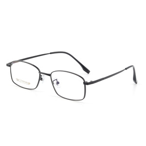 Montures de lunettes en titane pour hommes Danyang, rectangulaires, monture complète 68001, confortables, légères, style professionnel - Product Image 2