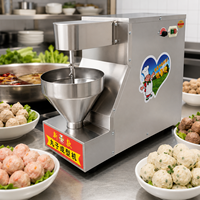 Machine à bakso commerciale automatique pour former des boulettes de viande de bœuf, de poisson et de poulet de 10 à 35 mm pour restaurants et usines de transformation alimentaire
