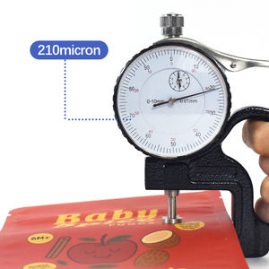 Sachets refermables personnalisés transparents avec fermeture éclair, sacs <span class=keywords><strong>d</strong></span>'emballage réutilisables pour aliments pour bébés et <span class=keywords><strong>épices</strong></span>, sachets Mylar 50g - Product Image 6