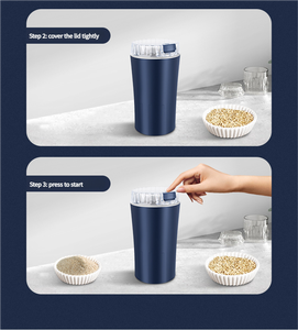 Moulin Électrique Domestique en Acier Inoxydable <span class=keywords><strong>de</strong></span> Haute Qualité pour Grains <span class=keywords><strong>de</strong></span> Café – Nouvelle Tendance 2026 pour la Maison et l'Hôtel - Product Image 6