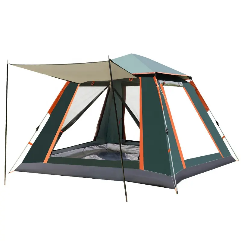 На открытом воздухе для отдыха водонепроницаемая палатка кемпинговая палатка 3-4 человека Дом быстро Pop Up мгновенный палатка